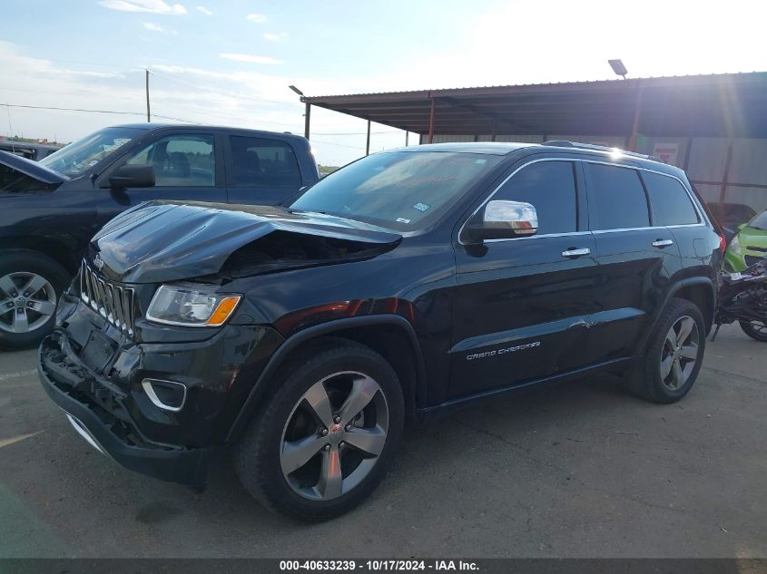 2015 Jeep Grand Cherokee Limited VIN: 1C4RJEBG2FC707586 Lot: 40633239