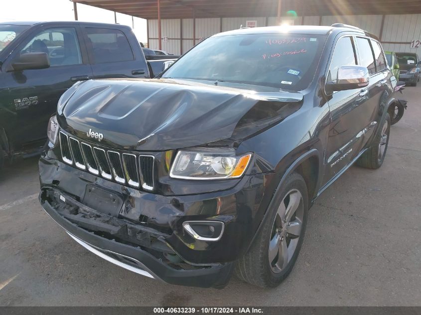 2015 Jeep Grand Cherokee Limited VIN: 1C4RJEBG2FC707586 Lot: 40633239