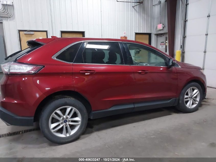 2017 Ford Edge Sel VIN: 2FMPK3J98HBB82060 Lot: 40633247