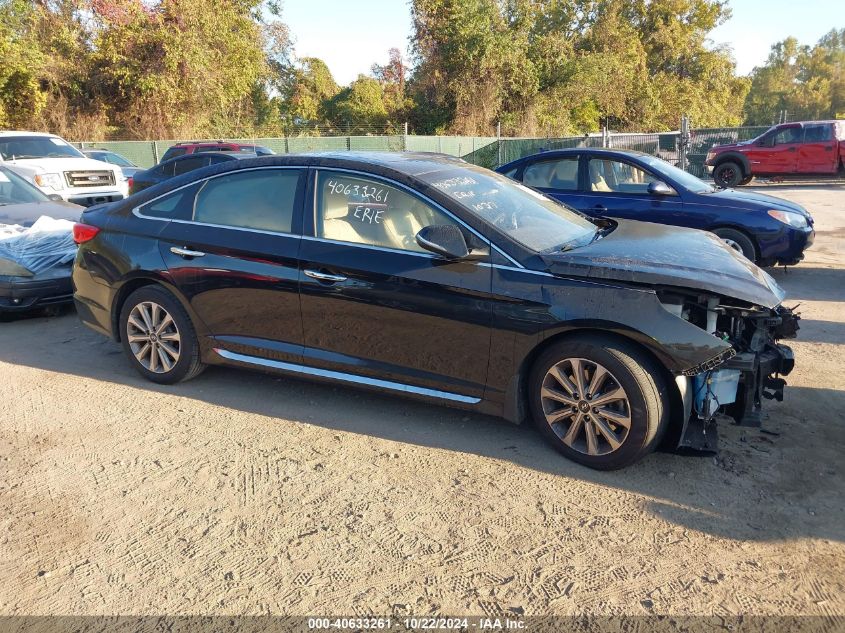 2017 Hyundai Sonata Limited VIN: 5NPE34AF5HH524010 Lot: 40633261