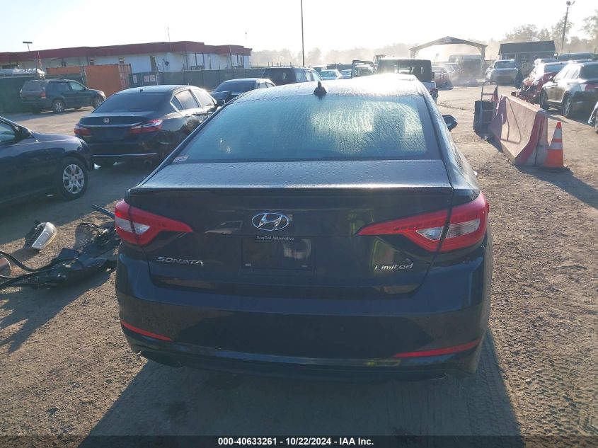 2017 HYUNDAI SONATA LIMITED - 5NPE34AF5HH524010