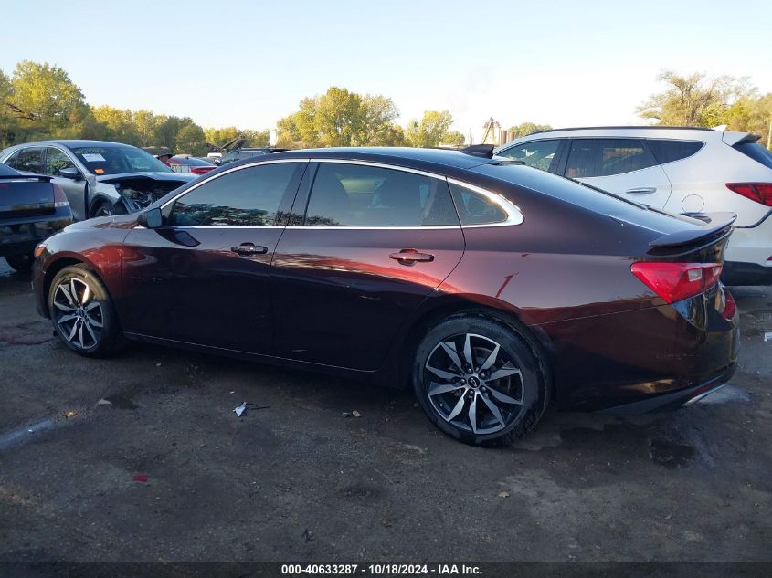 2021 Chevrolet Malibu Fwd Rs VIN: 1G1ZG5ST4MF055439 Lot: 40633287