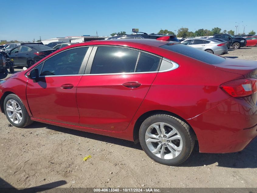 2019 Chevrolet Cruze Lt VIN: 1G1BE5SM4K7125402 Lot: 40633340