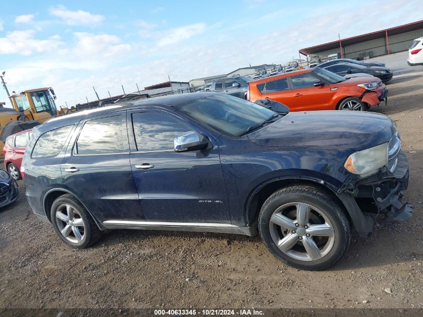 2013 Dodge Durango Citadel VIN: 1C4RDJEG8DC699857 Lot: 40633345