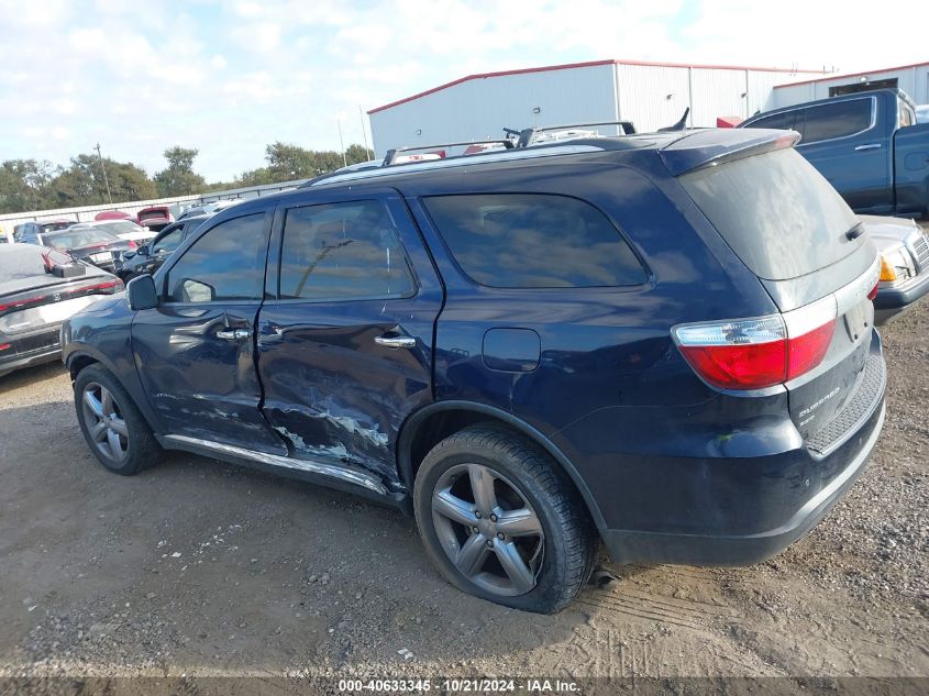 2013 Dodge Durango Citadel VIN: 1C4RDJEG8DC699857 Lot: 40633345