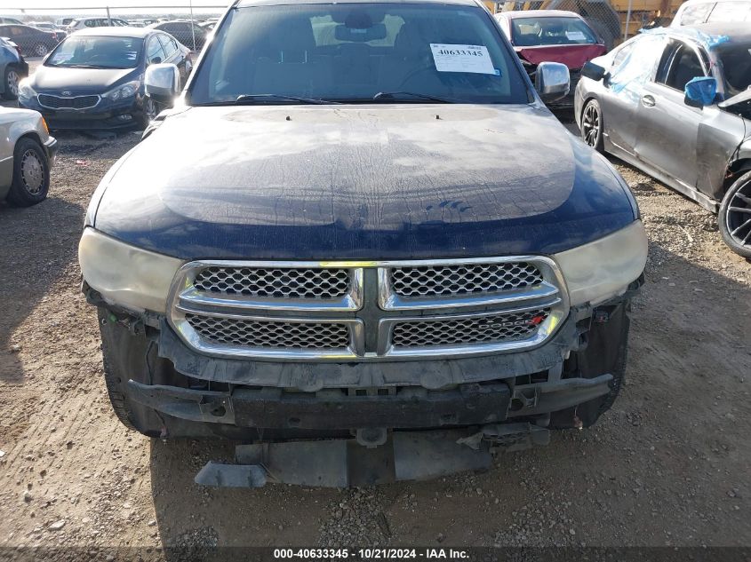 2013 Dodge Durango Citadel VIN: 1C4RDJEG8DC699857 Lot: 40633345