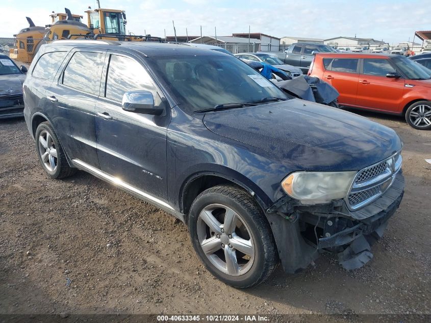 VIN 1C4RDJEG8DC699857 2013 Dodge Durango, Citadel no.1