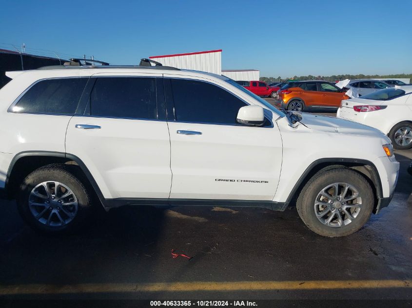 2014 Jeep Grand Cherokee Limited VIN: 1C4RJEBG7EC449497 Lot: 40633365