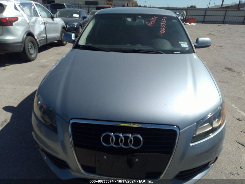 2012 Audi A3 2.0T Premium VIN: WAUKEBFM9CA058815 Lot: 40633374
