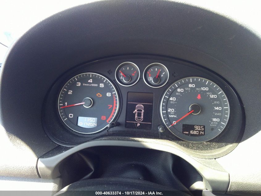 2012 Audi A3 2.0T Premium VIN: WAUKEBFM9CA058815 Lot: 40633374