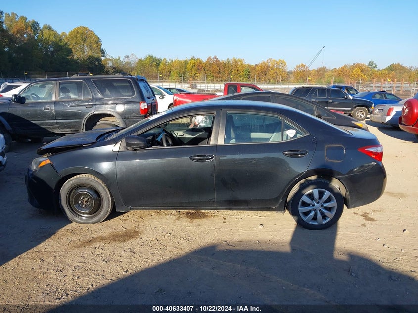 2015 TOYOTA COROLLA LE - 2T1BURHE9FC448236