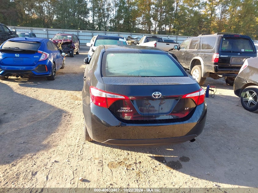 2015 TOYOTA COROLLA LE - 2T1BURHE9FC448236