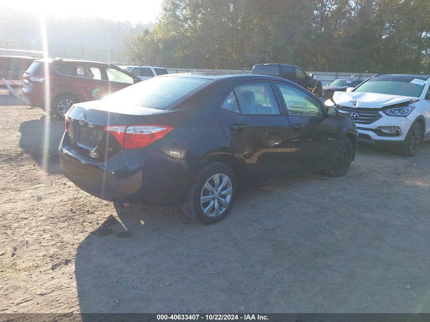 2015 TOYOTA COROLLA LE - 2T1BURHE9FC448236