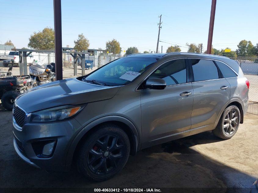 2016 Kia Sorento 3.3L Sx VIN: 5XYPK4A51GG046838 Lot: 40633412