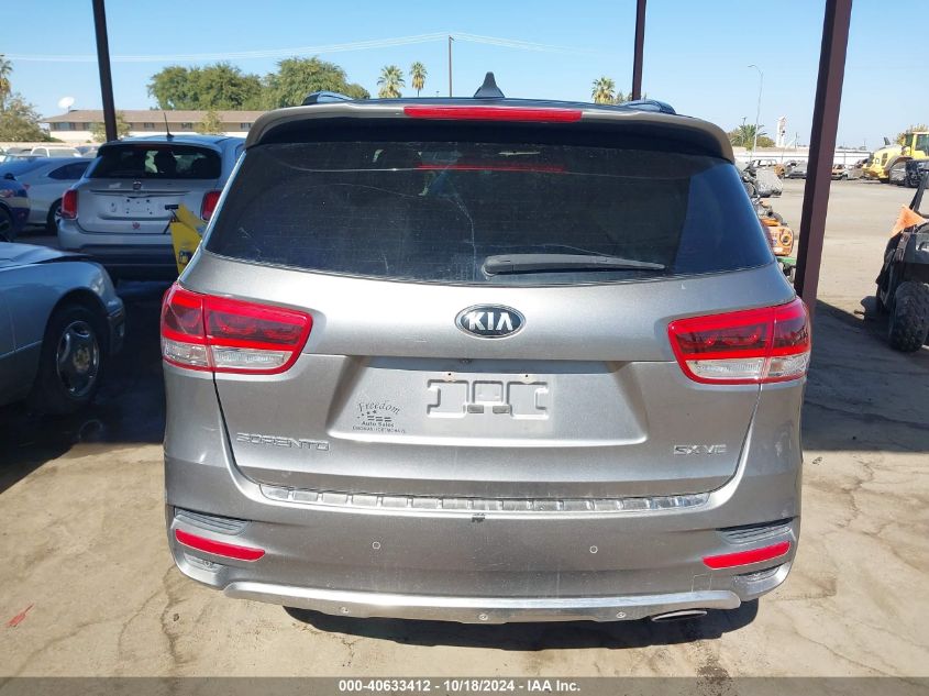 2016 Kia Sorento 3.3L Sx VIN: 5XYPK4A51GG046838 Lot: 40633412