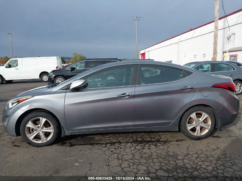 2016 Hyundai Elantra Value Edition VIN: KMHDH4AE8GU583993 Lot: 40633425