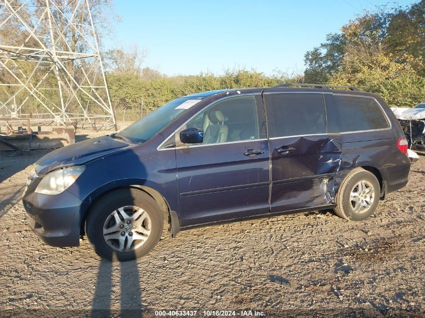 2006 Honda Odyssey Ex-L VIN: 5FNRL38646B105210 Lot: 40633437