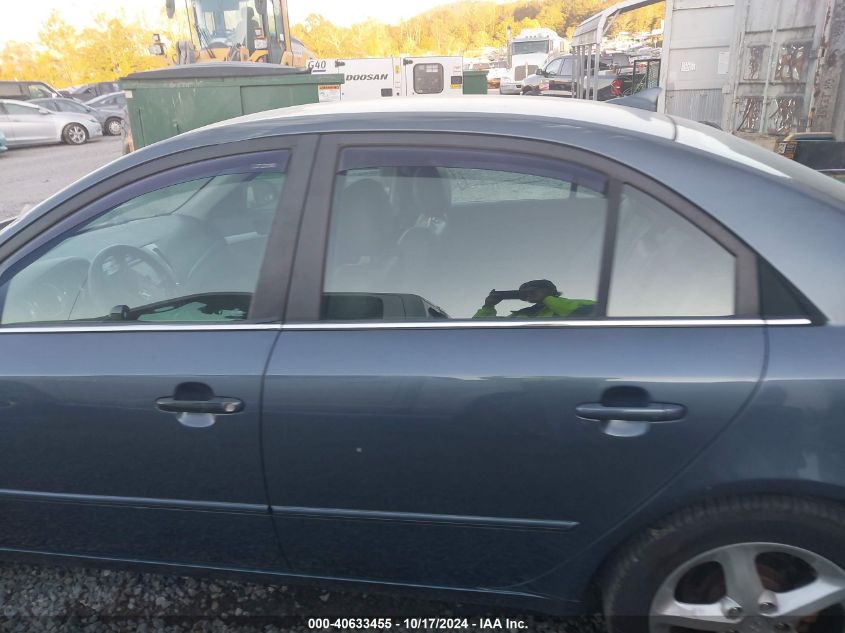 2009 Hyundai Sonata Se V6 VIN: 5NPEU46F19H433498 Lot: 40633455