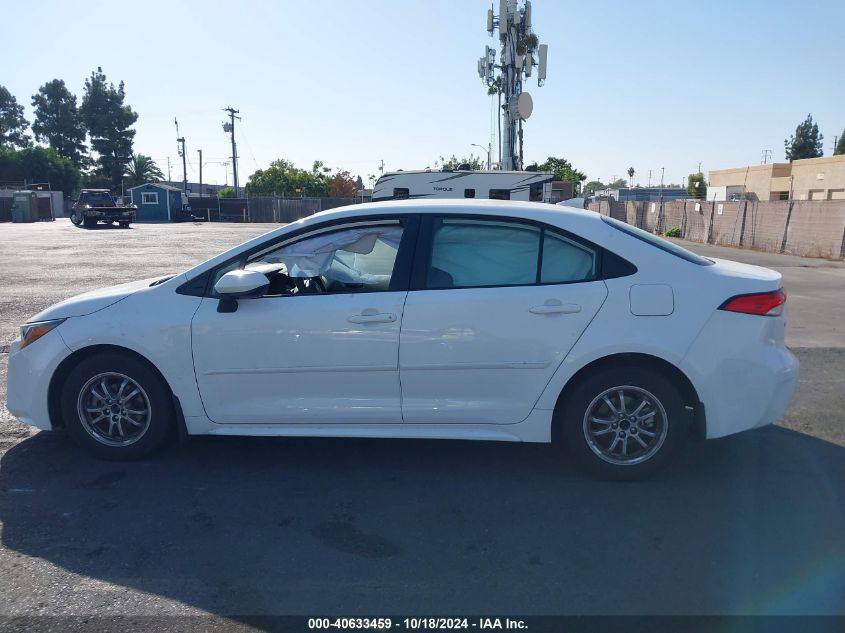 2022 Toyota Corolla Hybrid Le VIN: JTDEAMDE4NJ051227 Lot: 40633459