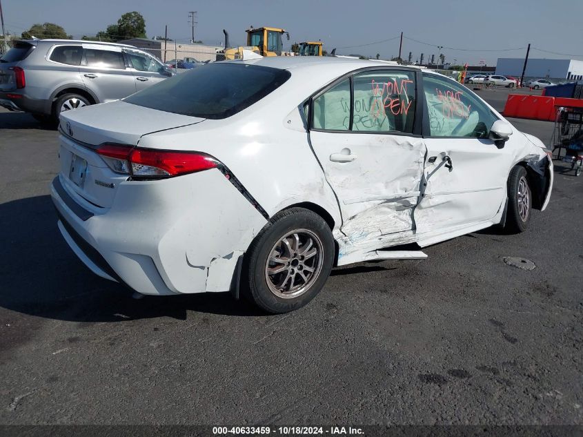 2022 Toyota Corolla Hybrid Le VIN: JTDEAMDE4NJ051227 Lot: 40633459