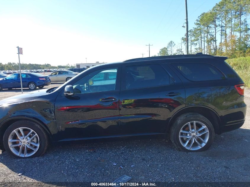 2024 Dodge Durango Gt Plus Awd VIN: 1C4RDJDGXRC144143 Lot: 40633464