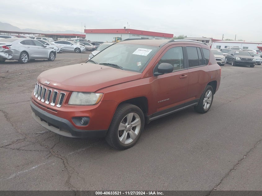 Vin: 1c4njcbb6cd605933, lot: 41122653, jeep compass sport 20122