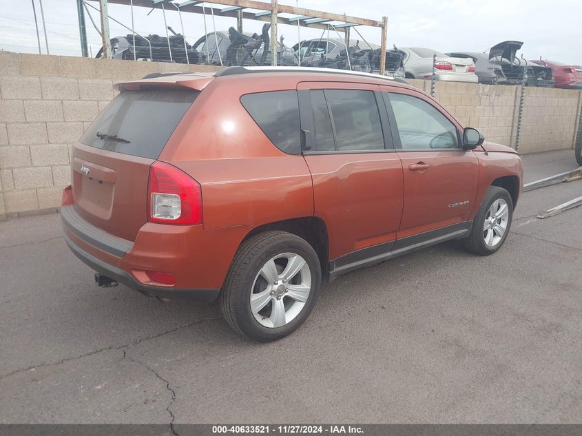 Vin: 1c4njcbb6cd605933, lot: 41122653, jeep compass sport 20124
