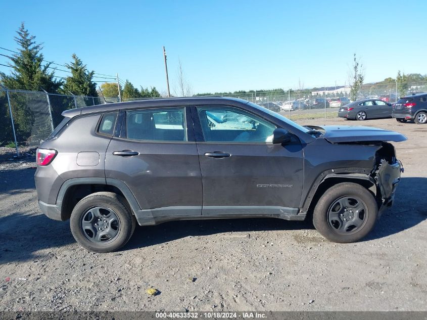 2018 Jeep Compass Sport 4X4 VIN: 3C4NJDAB7JT481279 Lot: 40633532