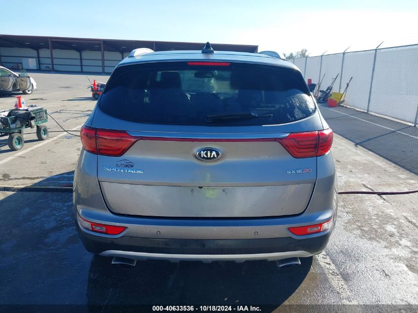 2017 Kia Sportage Sx Turbo VIN: KNDPR3A63H7176620 Lot: 40633536