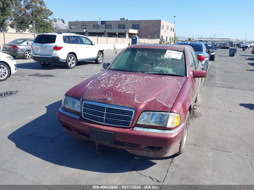 2000 Mercedes-Benz C 280 VIN: WDBHA29G4YA851654 Lot: 40633540