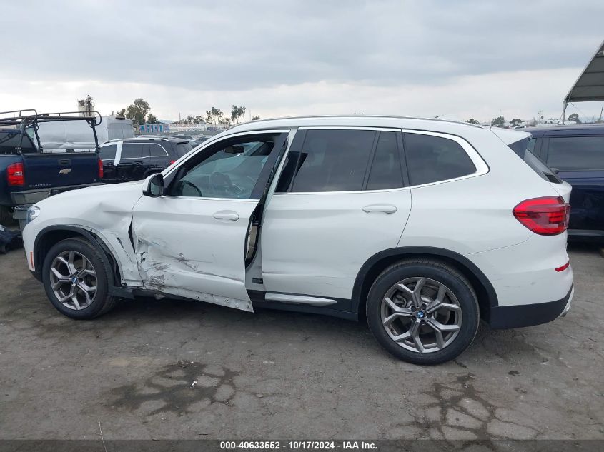 2020 BMW X3 xDrive30I VIN: 5UXTY5C00L9D28194 Lot: 40633552