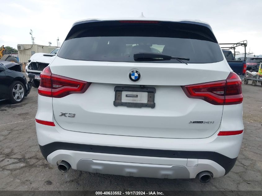 2020 BMW X3 xDrive30I VIN: 5UXTY5C00L9D28194 Lot: 40633552