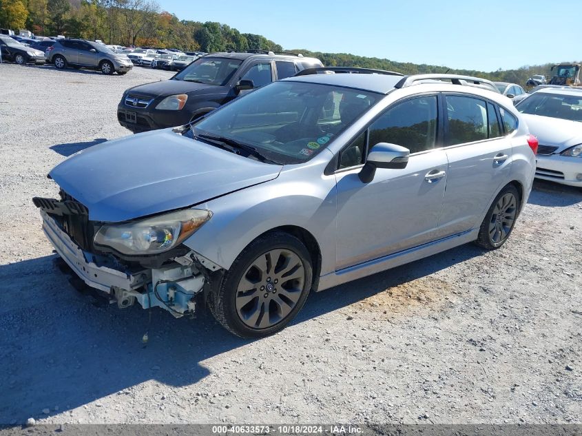 2015 SUBARU IMPREZA 2.0I SPORT PREMIUM - JF1GPAT67F8244924