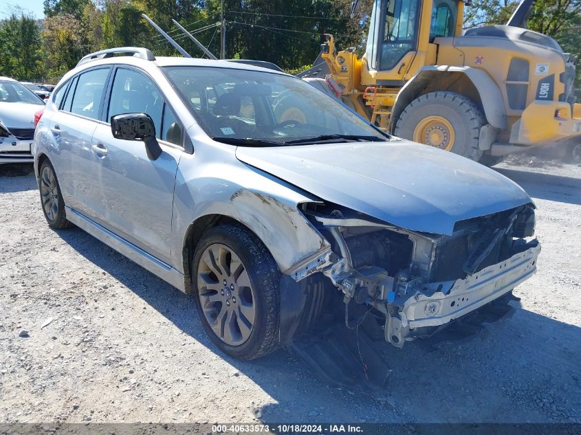 2015 SUBARU IMPREZA 2.0I SPORT PREMIUM - JF1GPAT67F8244924