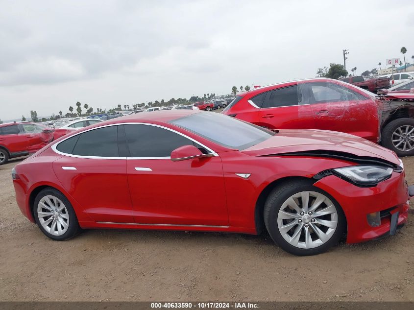 2016 Tesla Model S VIN: 5YJSA1E11GF156945 Lot: 40633590