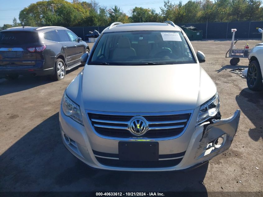 2011 Volkswagen Tiguan S/Se/Sel VIN: WVGAV7AX7BW562824 Lot: 40633612