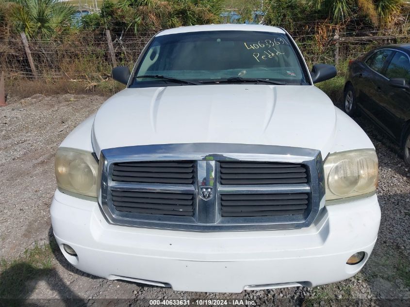 2006 Dodge Dakota Slt VIN: 1D7HE48N26S671071 Lot: 40633631