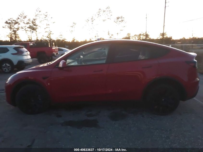 2020 Tesla Model Y Long Range Dual Motor All-Wheel Drive VIN: 5YJYGDEE9LF032784 Lot: 40633637