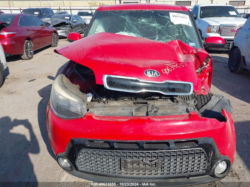 2016 Kia Soul + VIN: KNDJP3A56G7829605 Lot: 40633655