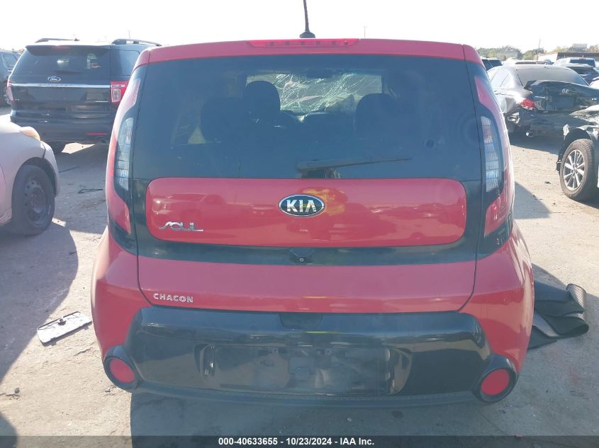 2016 Kia Soul + VIN: KNDJP3A56G7829605 Lot: 40633655