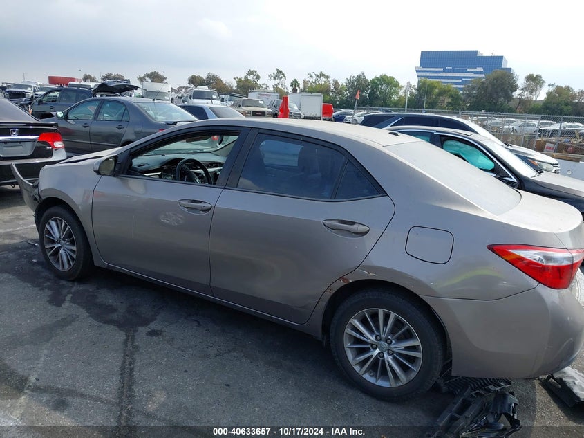 2014 Toyota Corolla L/Le/Le Pls/Prm/S/S Pls VIN: 5YFBURHE9EP151062 Lot: 40633657
