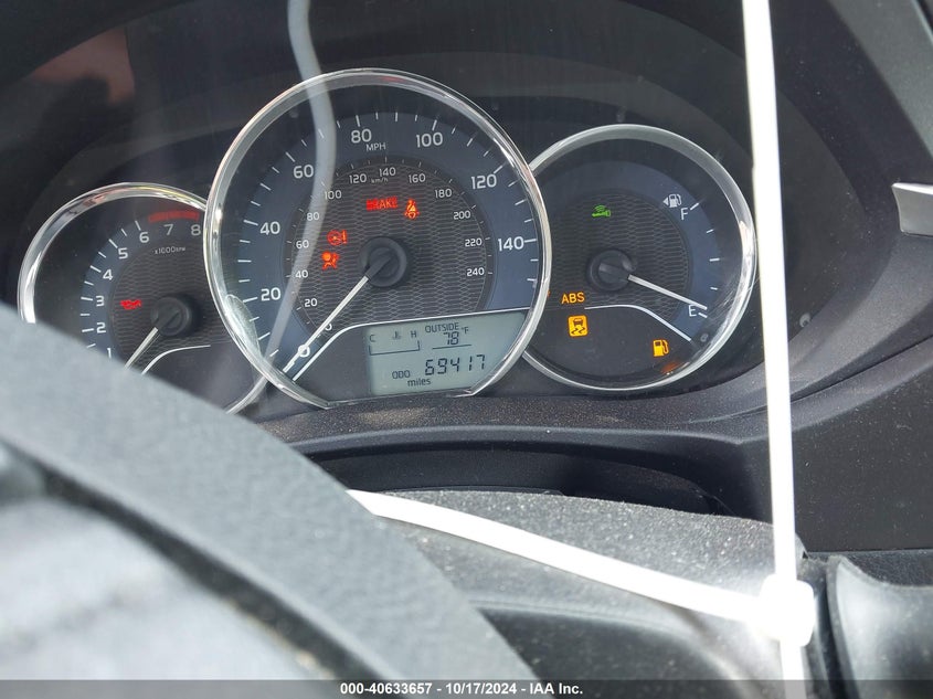 2014 Toyota Corolla L/Le/Le Pls/Prm/S/S Pls VIN: 5YFBURHE9EP151062 Lot: 40633657