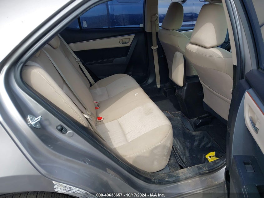 2014 Toyota Corolla L/Le/Le Pls/Prm/S/S Pls VIN: 5YFBURHE9EP151062 Lot: 40633657