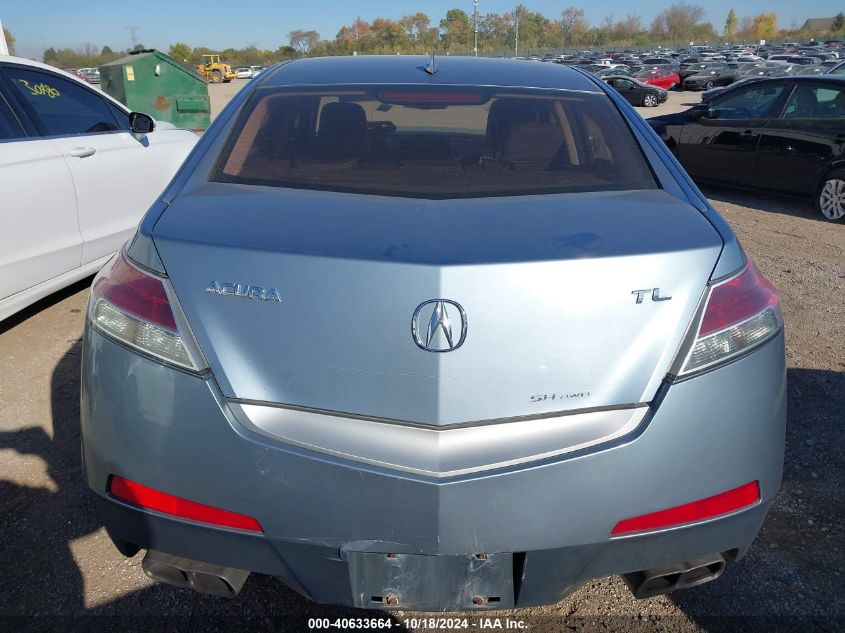 2009 Acura Tl 3.7 VIN: 19UUA96229A002496 Lot: 40633664