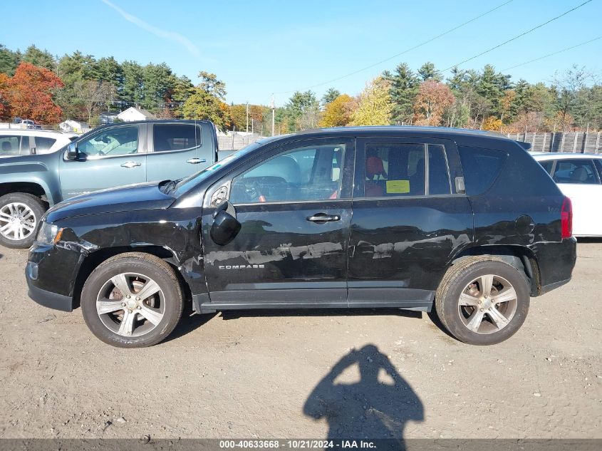 2017 Jeep Compass High Altitude 4X4 VIN: 1C4NJDEB7HD113209 Lot: 40633668