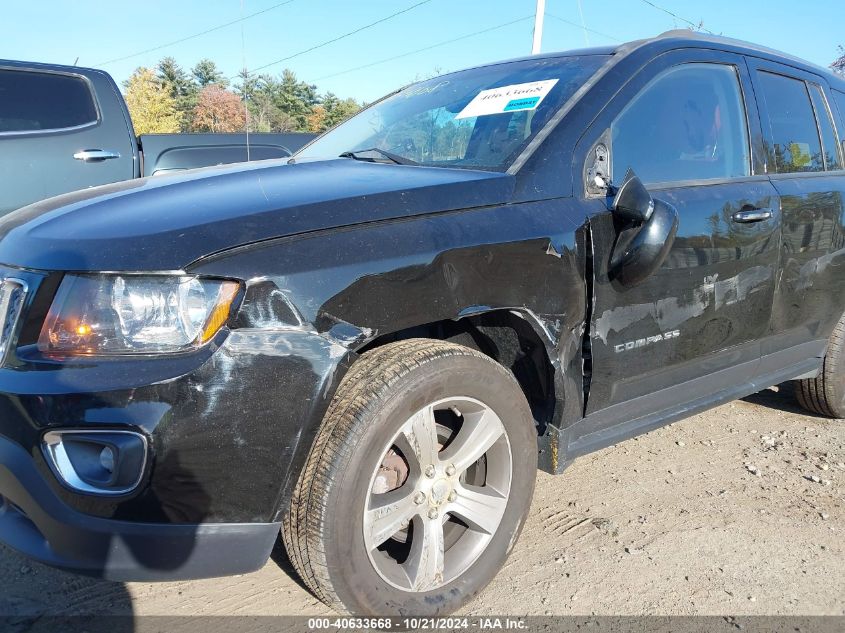 2017 Jeep Compass High Altitude 4X4 VIN: 1C4NJDEB7HD113209 Lot: 40633668