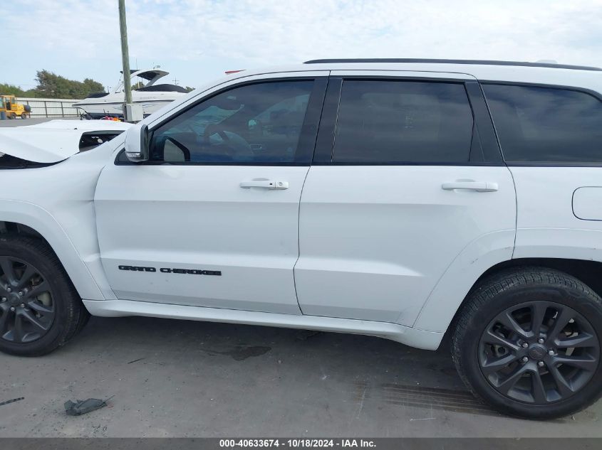 2018 Jeep Grand Cherokee High Altitude 4X2 VIN: 1C4RJECG4JC153443 Lot: 40633674