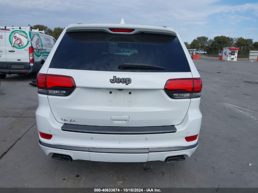 2018 Jeep Grand Cherokee High Altitude 4X2 VIN: 1C4RJECG4JC153443 Lot: 40633674