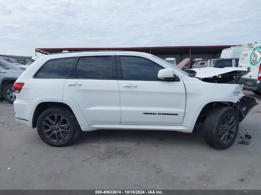 2018 Jeep Grand Cherokee High Altitude 4X2 VIN: 1C4RJECG4JC153443 Lot: 40633674