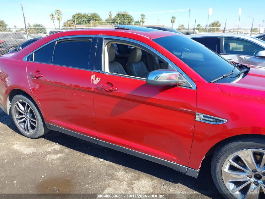 2010 Ford Taurus Limited VIN: 1FAHP2JWXAG104801 Lot: 40633681